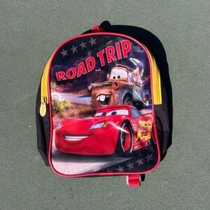 Road Trip Lightning McQueen & Mater Kids Backpack - Red